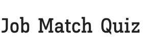 Job Match Quiz